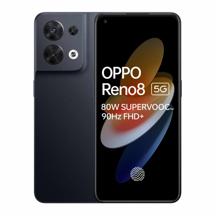 OPPO Reno 8 Pro 5G 256GB/8GB RAM Glazed Black Dual Sim Global Version