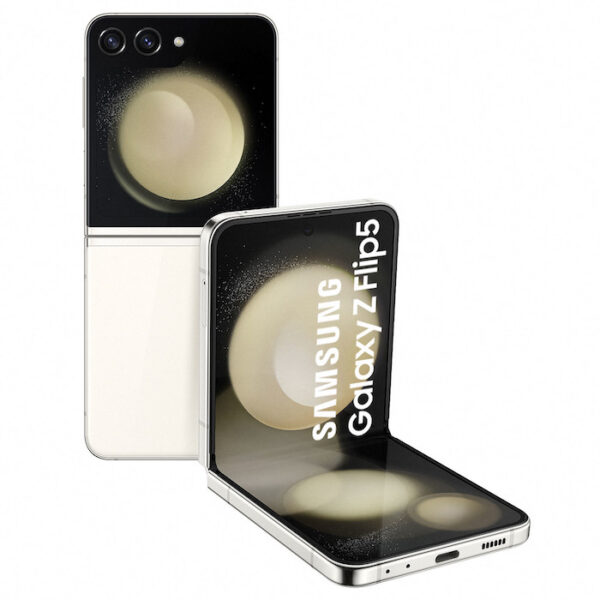Buy Samsung Galaxy Z Flip 5 5G 256GB/8GB RAM Cream Dual Sim SM-F7310 Factory Unlocked