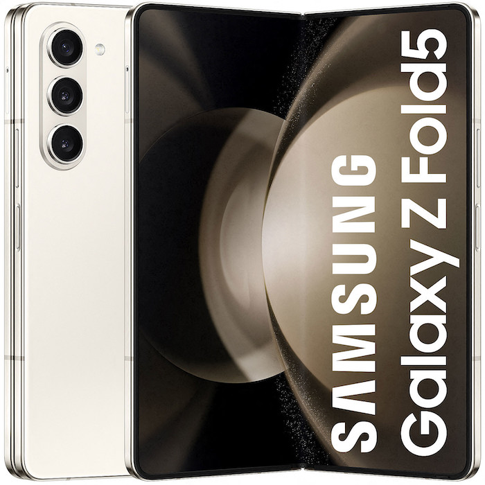 Samsung Galaxy Z Fold 5 5G 512GB/12GB RAM Dual Sim Cream SM-F9460 Factory Unlocked