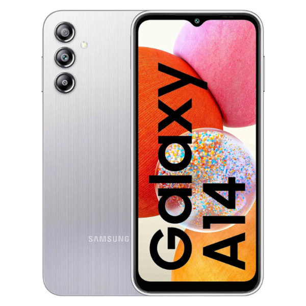 Buy Samsung Galaxy A14 4G 128GB/6GB Silver Dual Sim Global Version SM-A145F/DSN