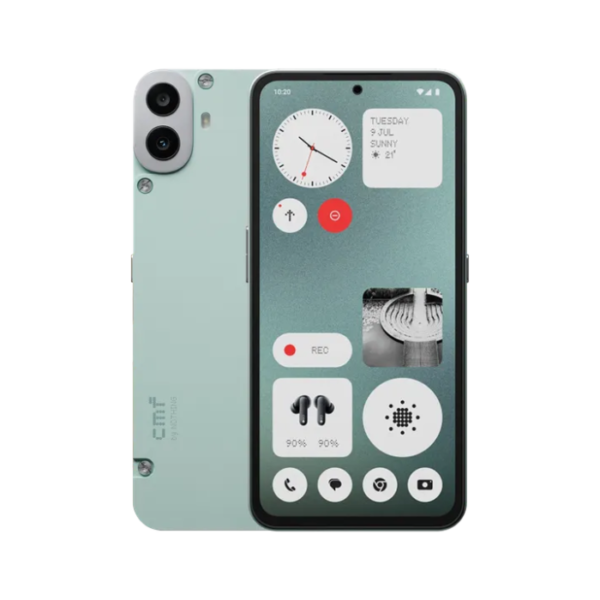 Buy Nothing CMF Phone 1 5G 256GB/8GB RAM Light Green Online in Australia.