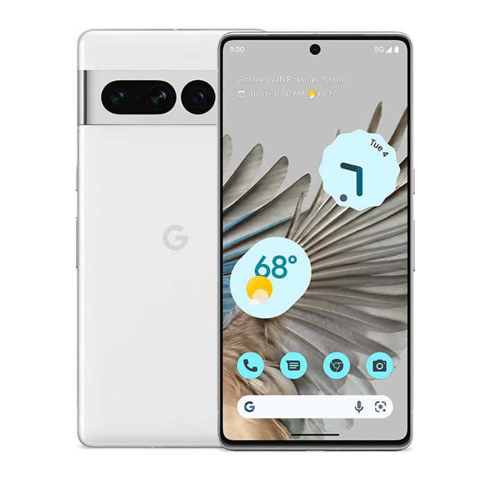 Pixel 7 Pro 5G 128GB/12GB RAM Snow Dual Sim Global Version