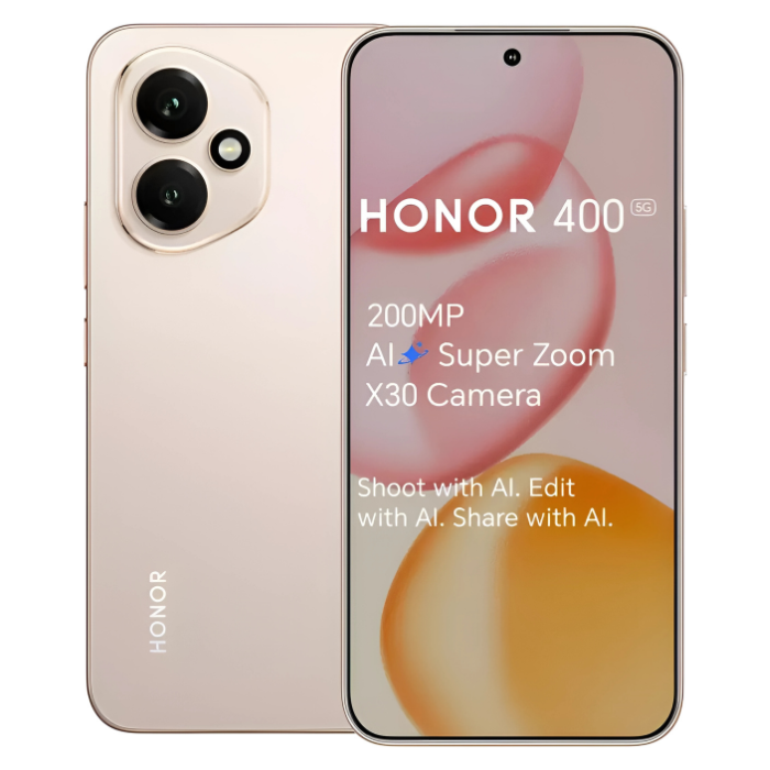 Honor 400 5G 256GB/12GB RAM Desert Gold Dual Sim Global Version