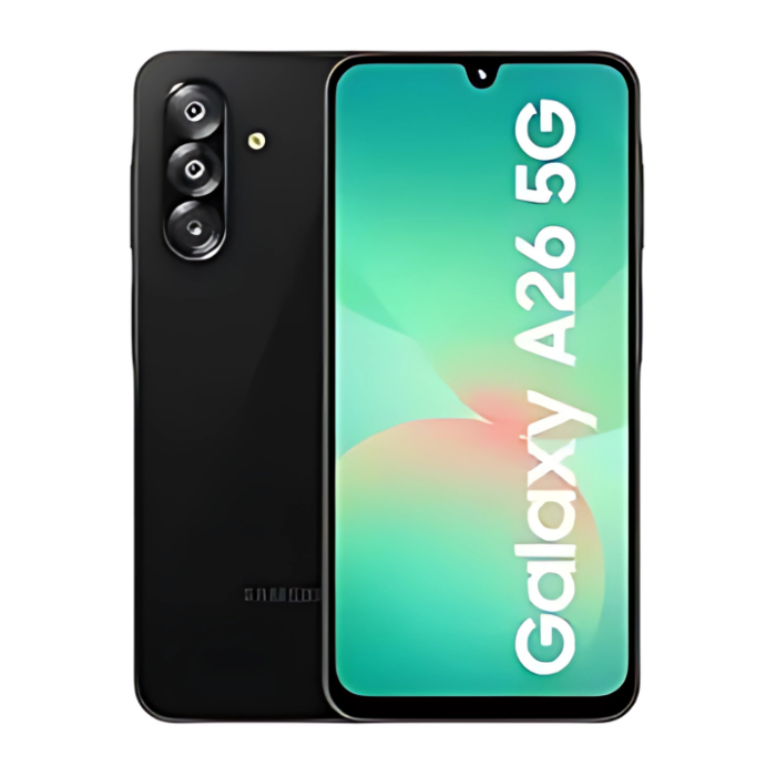Samsung Galaxy A26 5G 128GB/6GB RAM Black Dual Sim Global Version SM-A2660