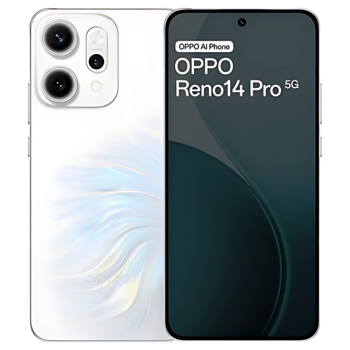 Oppo Reno 14 Pro 5G 512GB/12GB RAM White Dual SIM Global Version CPH2739