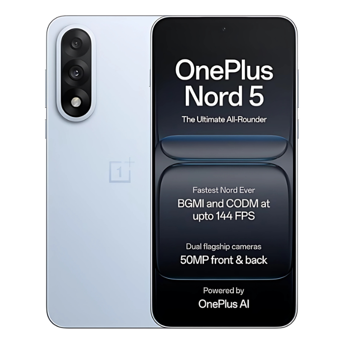 Oneplus Nord 5 5G 512GB/12GB RAM Dry Ice Dual SIM Global Version